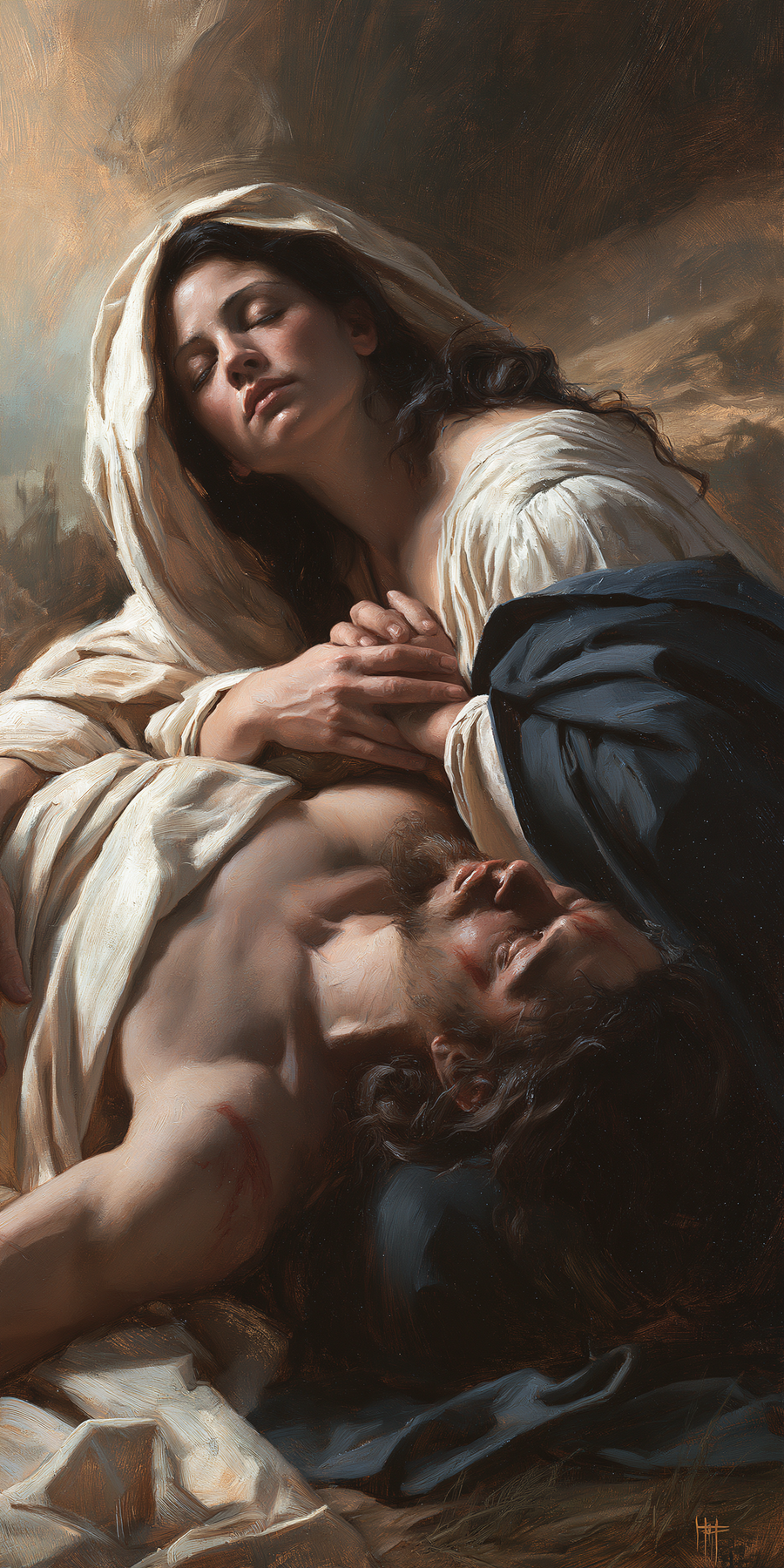 La Pietà — Renaissance florentine · Portrait n° 1