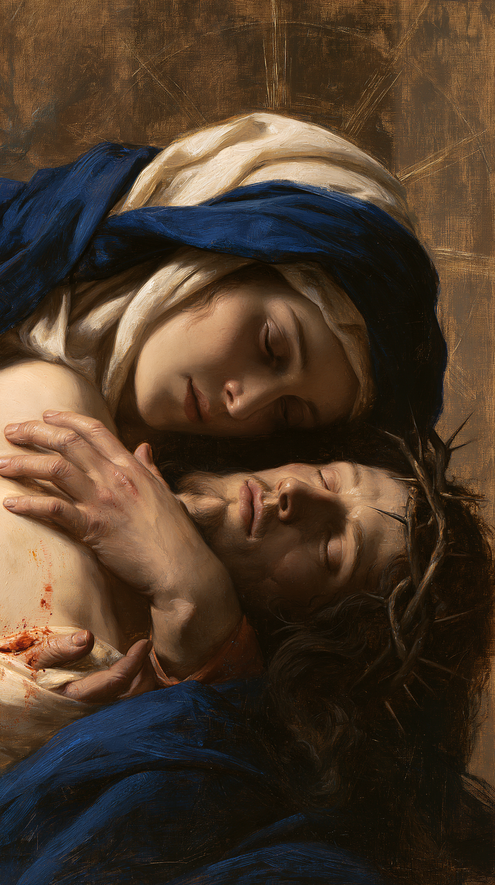 La Pietà — Renaissance florentine · Portrait n° 3 — aperçu de la finition sélectionnée
