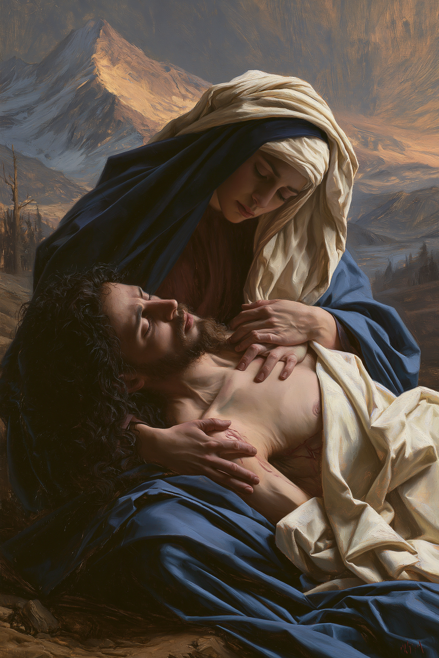 La Pietà — Renaissance florentine · Portrait n° 4