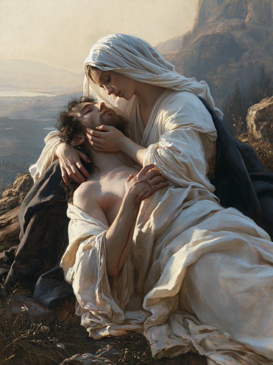 La Pietà — Renaissance florentine · Portrait n° 6