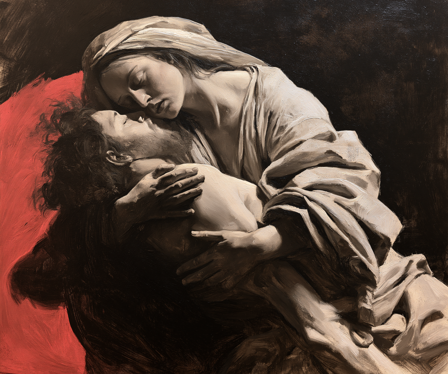 La Pietà — Rouge du sacrifice · Paysage n° 2 — aperçu de la finition sélectionnée