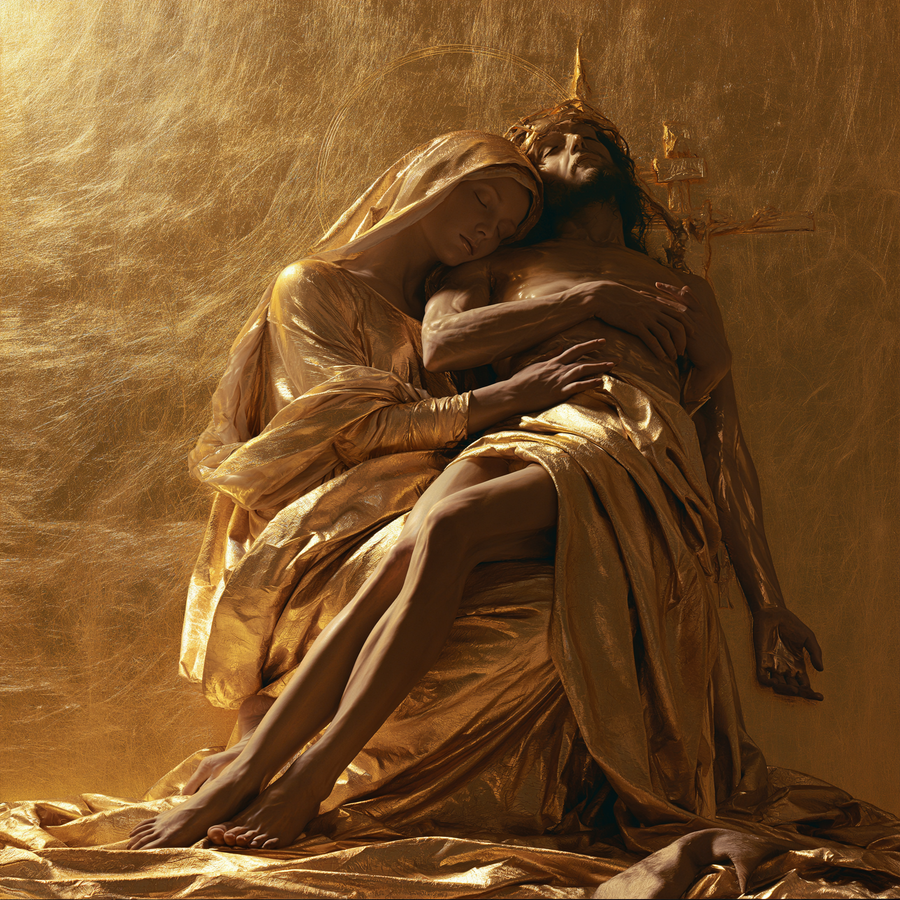 La Pietà — Sacré doré · Carré n° 1