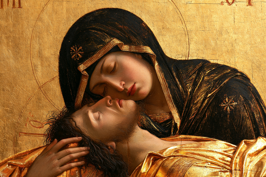 La Pietà — Sacré doré · Paysage n° 3