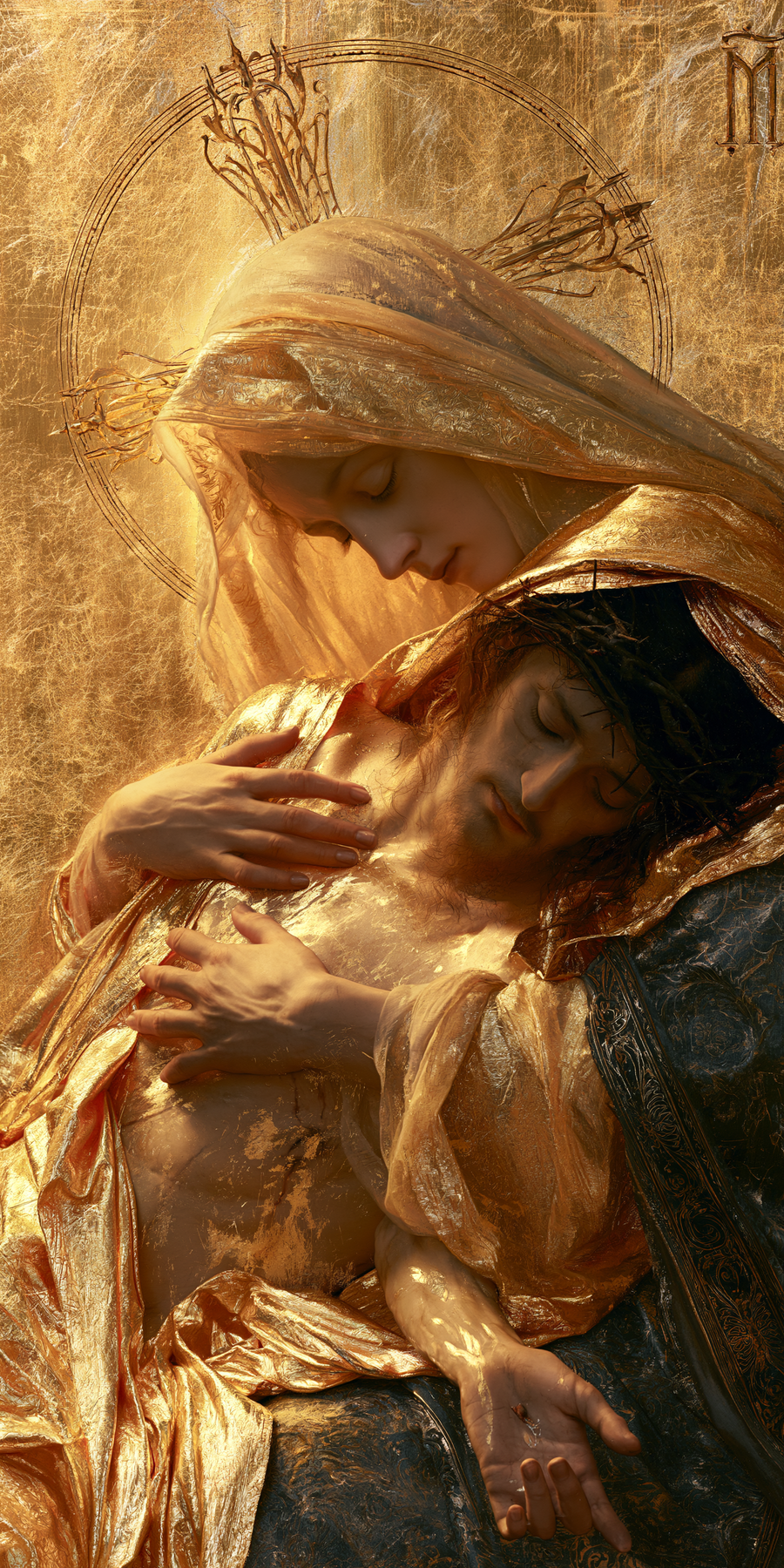 La Pietà — Sacré doré · Portrait n° 1