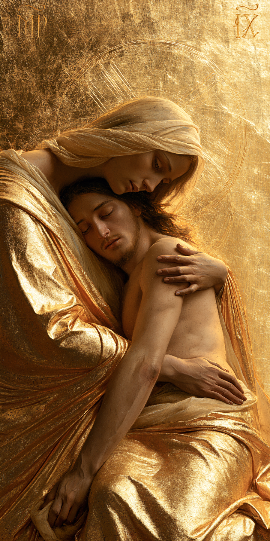 La Pietà — Sacré doré · Portrait n° 2