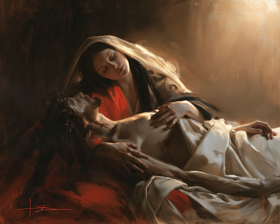 La Pietà — Symbolisme eucharistique · Paysage n° 6
