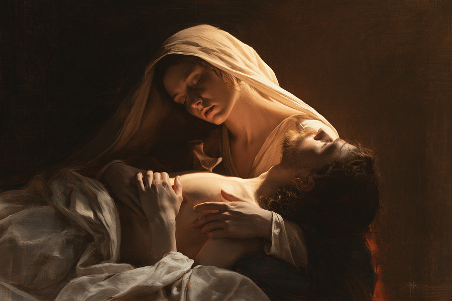 La Pietà — Symbolisme eucharistique · Paysage n° 7