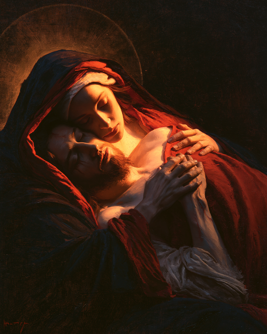 La Pietà — Symbolisme eucharistique · Portrait n° 11
