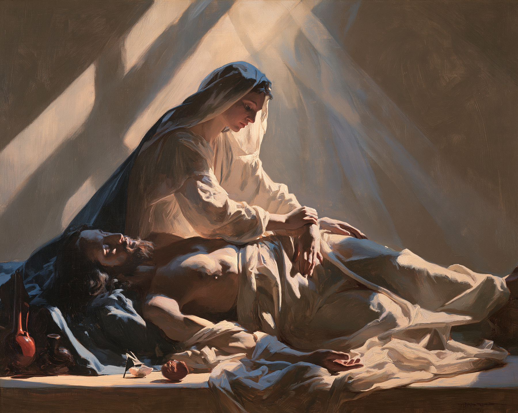 La Pietà — Symboliste · Paysage n° 3 — aperçu de la finition sélectionnée