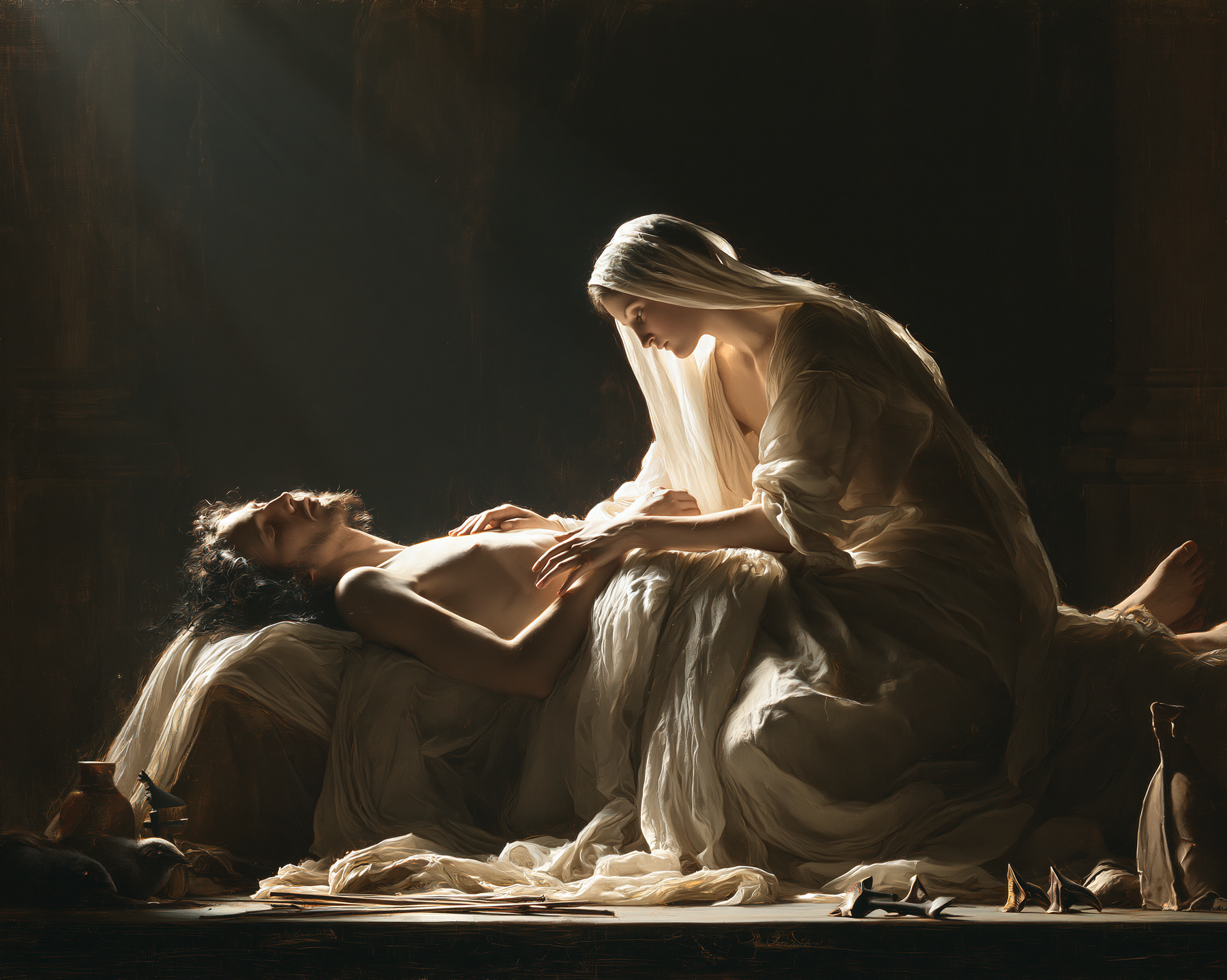 La Pietà — Symboliste · Paysage n° 4 — aperçu de la finition sélectionnée