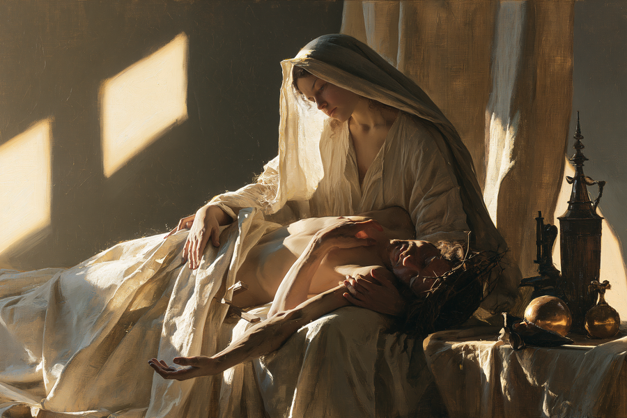 La Pietà — Symboliste · Paysage n° 6