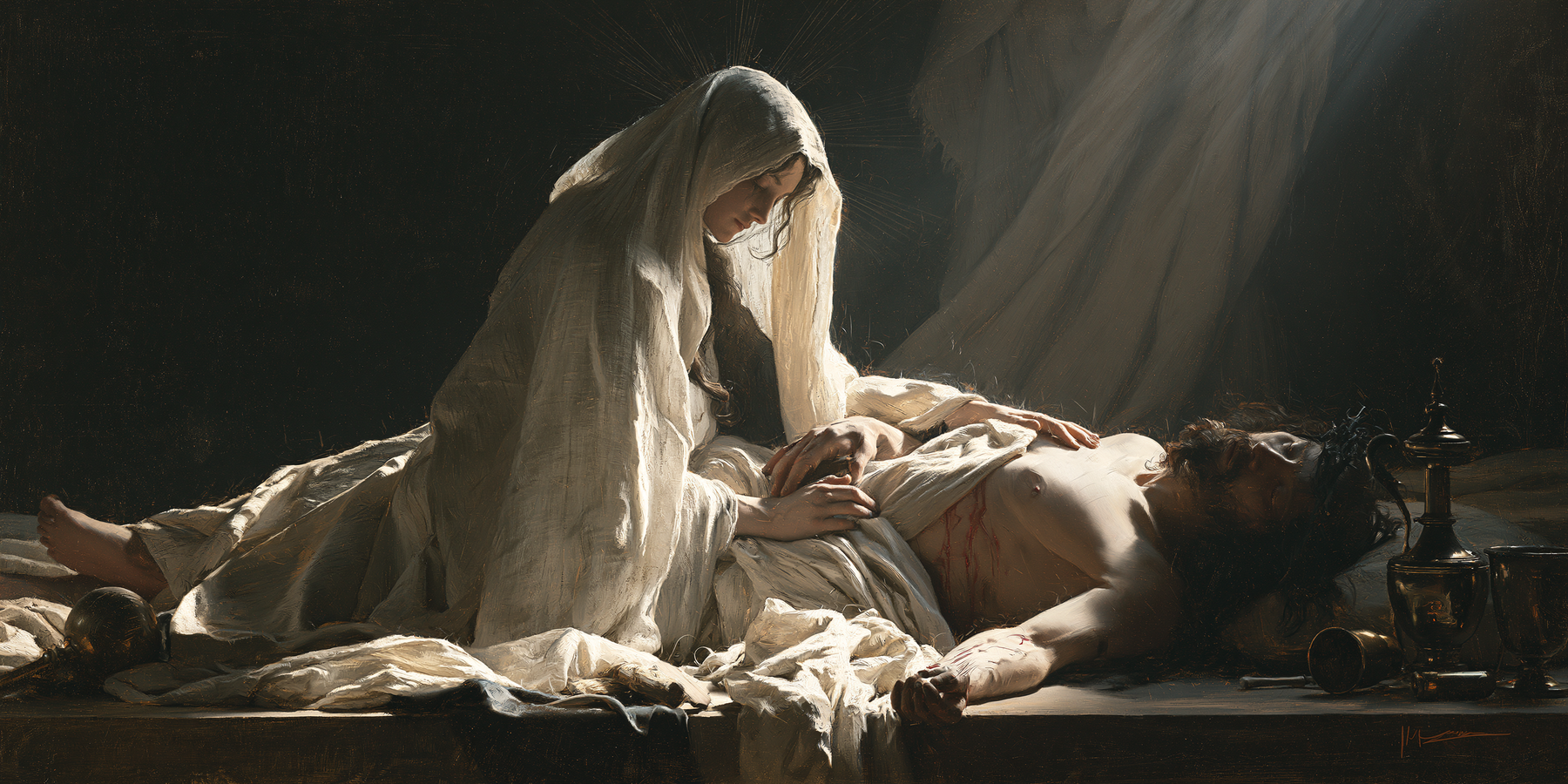 La Pietà — Symboliste · Paysage n° 8 — aperçu de la finition sélectionnée