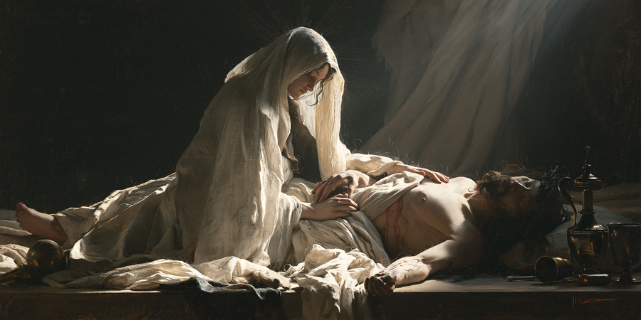 La Pietà — Symboliste · Paysage n° 8
