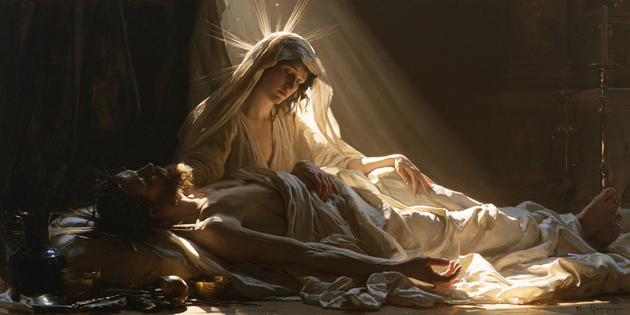 La Pietà — Symboliste · Paysage n° 9