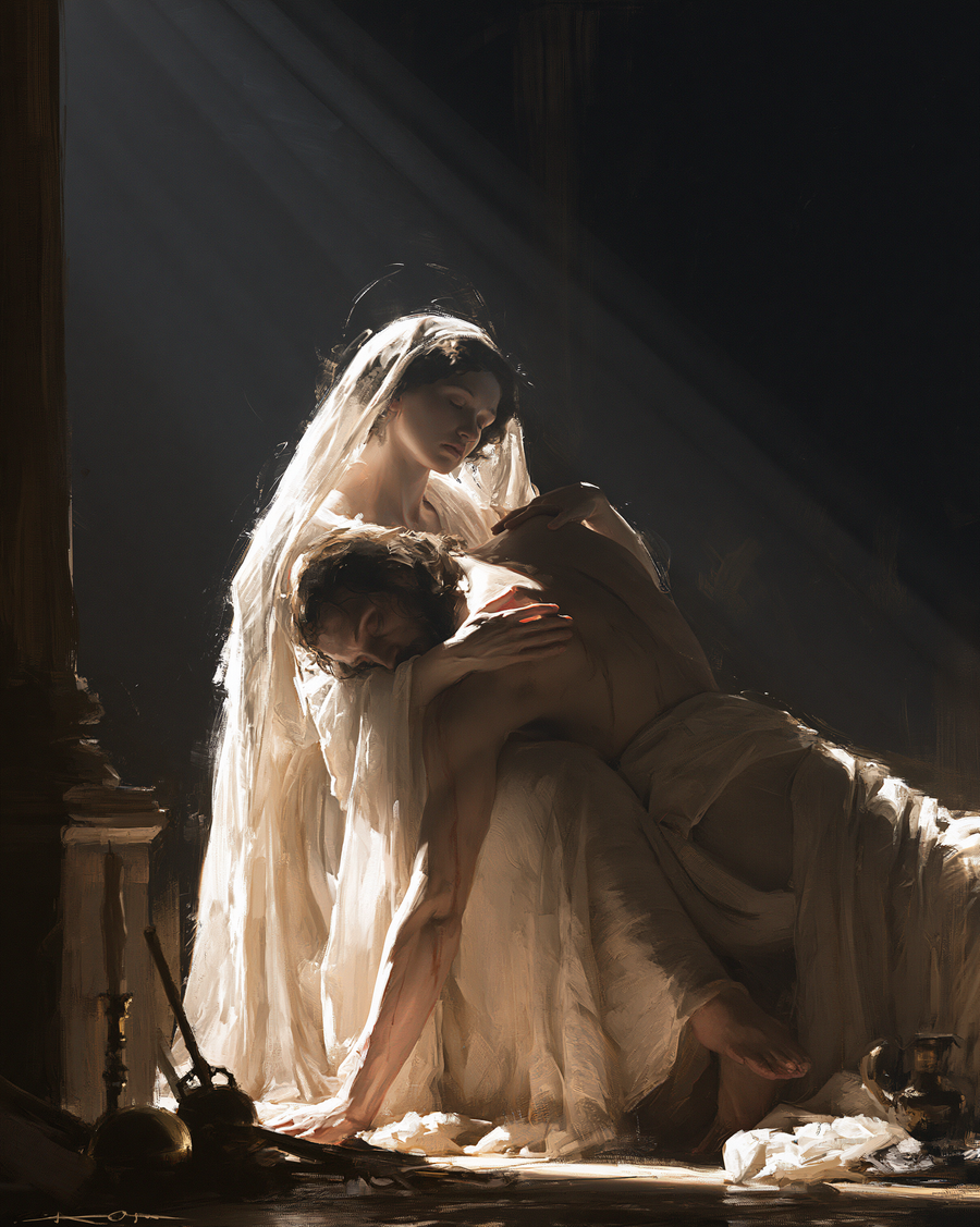 La Pietà — Symboliste · Portrait n° 3
