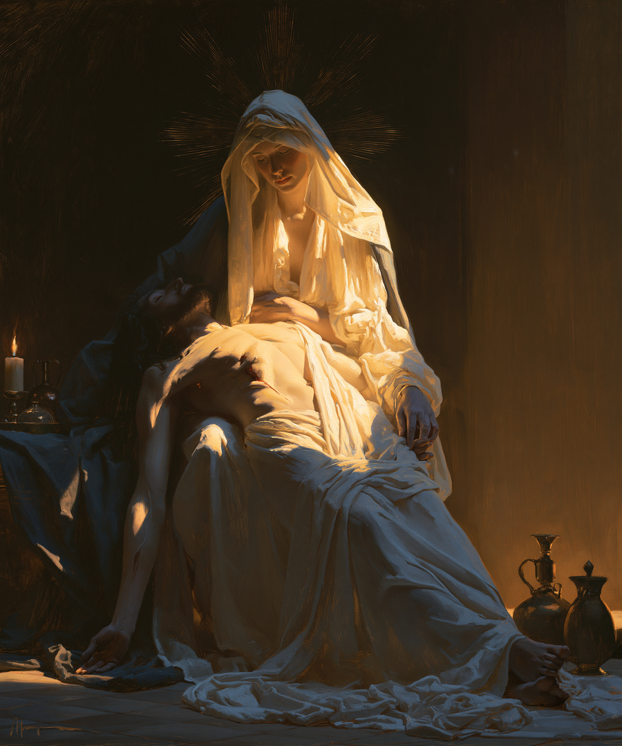 La Pietà — Symboliste · Portrait n° 5