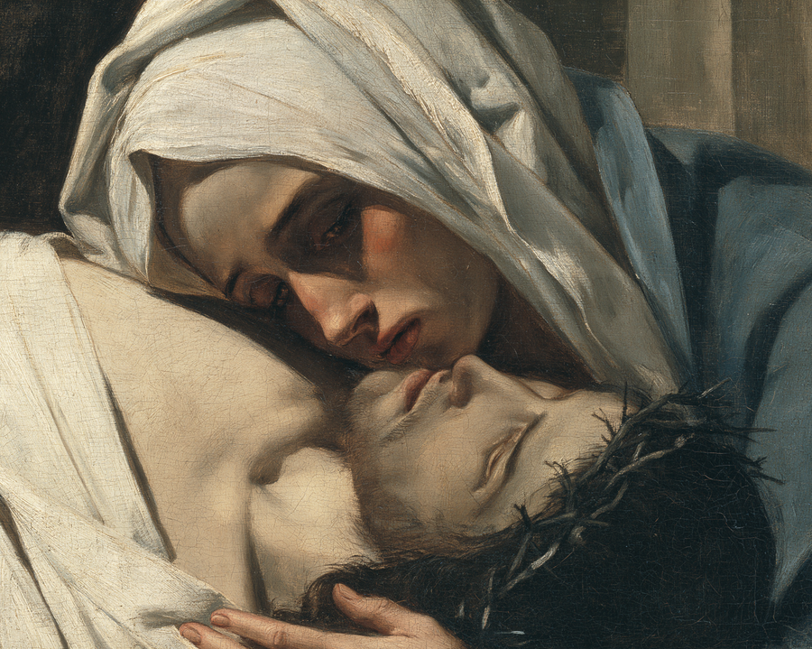 La Pietà — Vue rapprochée psychologique · Paysage n° 2