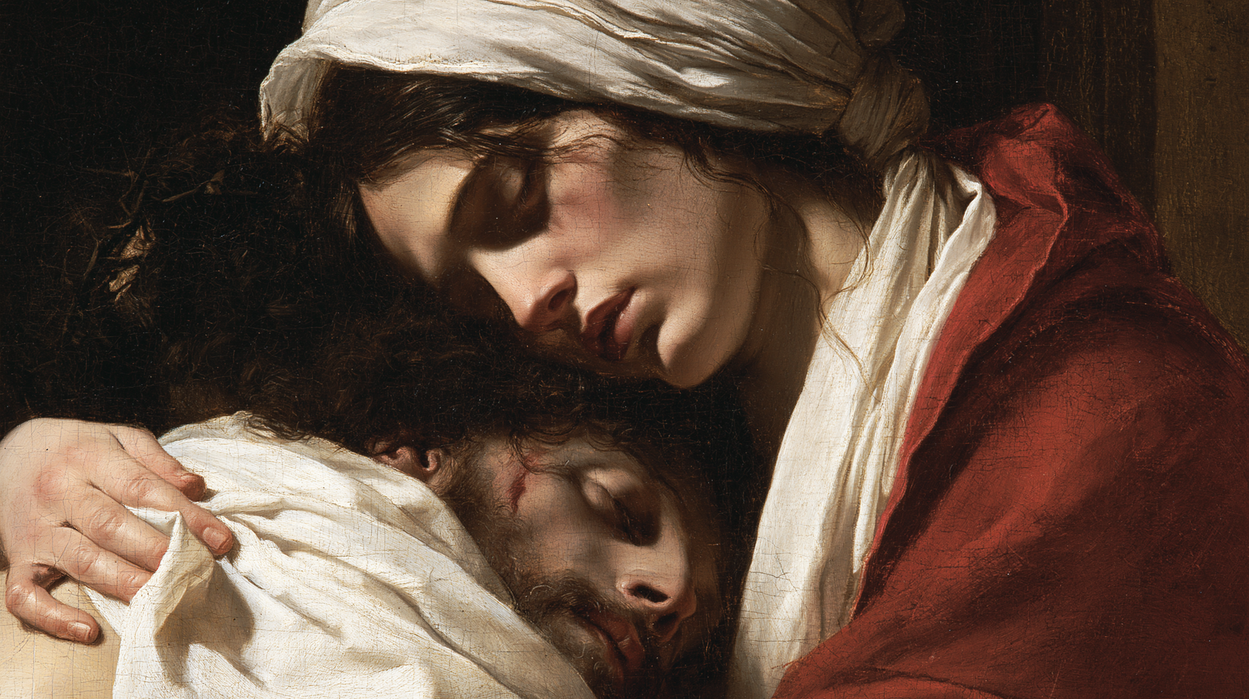 La Pietà — Vue rapprochée psychologique · Paysage n° 5 — aperçu de la finition sélectionnée