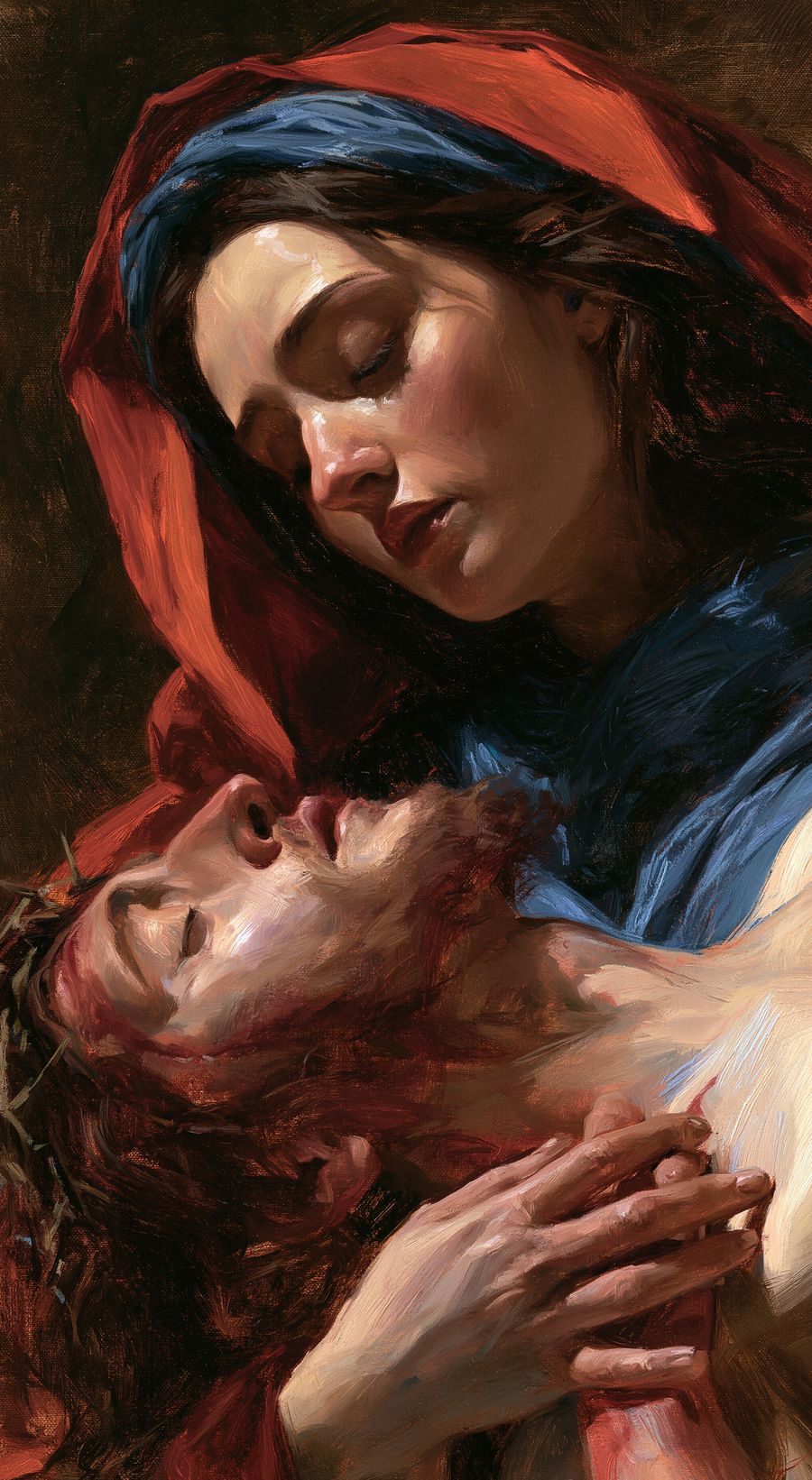 La Pietà — Vue rapprochée psychologique · Portrait n° 3