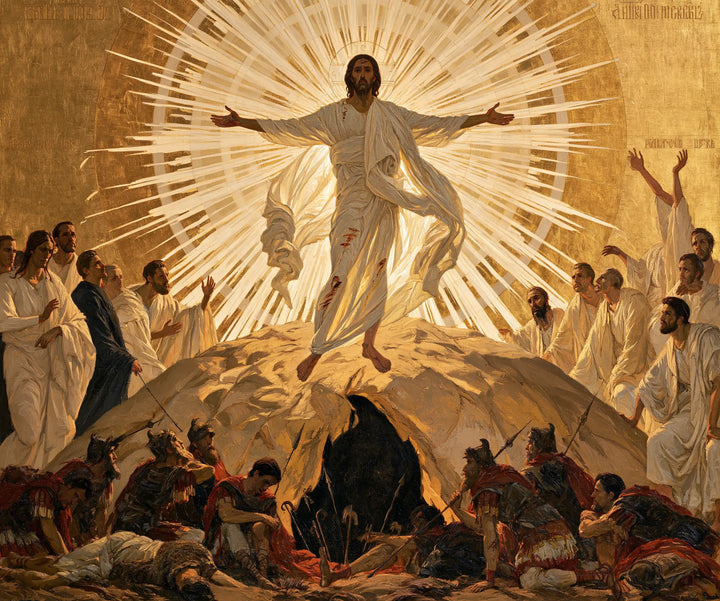 The Resurrection of Jesus Christ - Contemporary Byzantine · Landscape n° 3