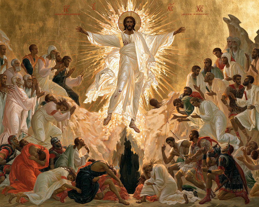 The Resurrection of Jesus Christ - Contemporary Byzantine · Landscape n° 5