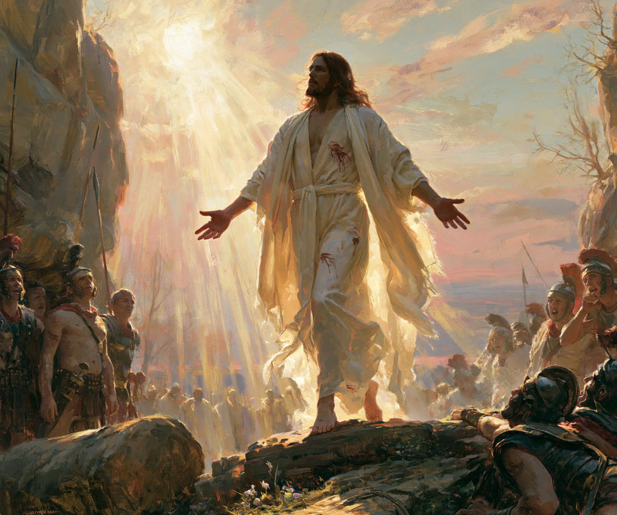 The Resurrection of Jesus Christ - Divine Light · Landscape n° 4