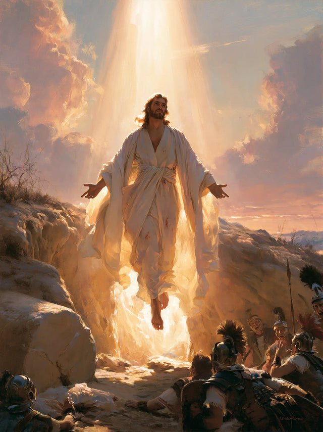 The Resurrection of Jesus Christ - Divine Light · Portrait n° 18