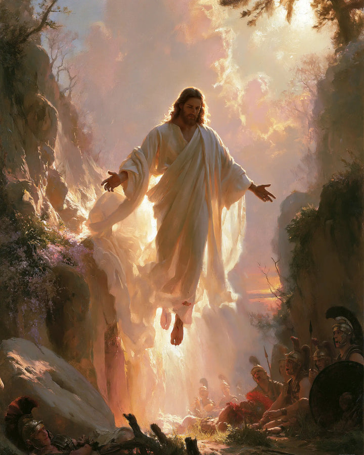 The Resurrection of Jesus Christ - Divine Light · Portrait n° 22