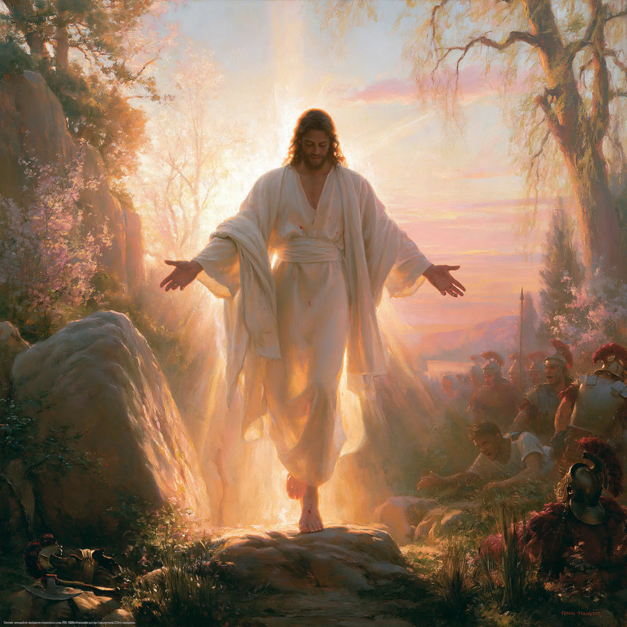 The Resurrection of Jesus Christ - Divine Light · Square n° 3
