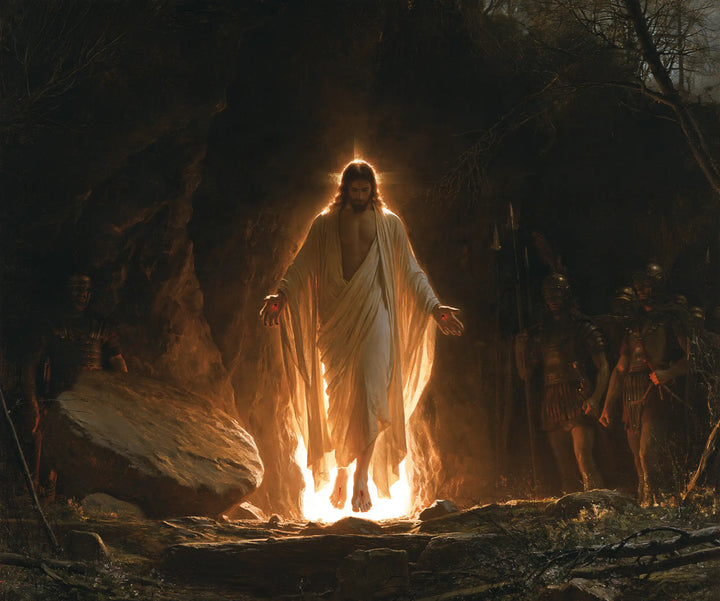 The Resurrection of Jesus Christ - Explosion of Movement · Landscape n° 3