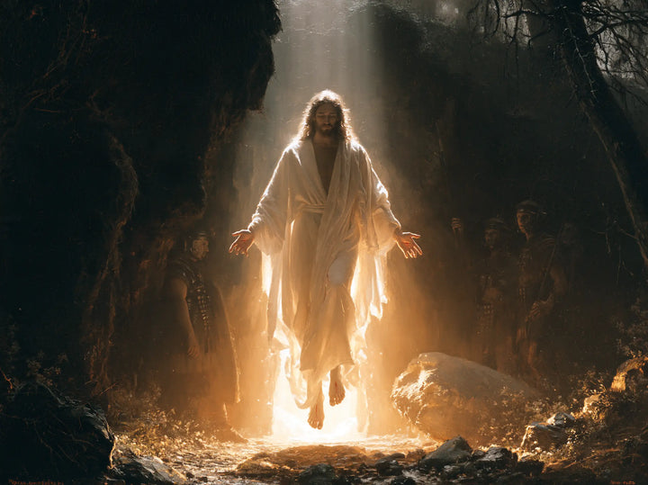 The Resurrection of Jesus Christ - Explosion of Movement · Landscape n° 7