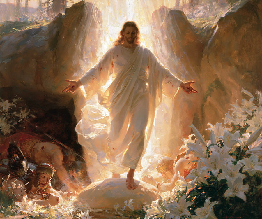The Resurrection of Jesus Christ - Expressionist · Landscape n° 2