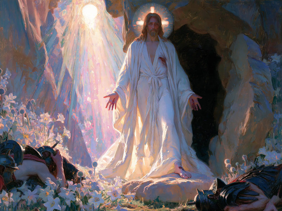 The Resurrection of Jesus Christ - Expressionist · Landscape n° 7