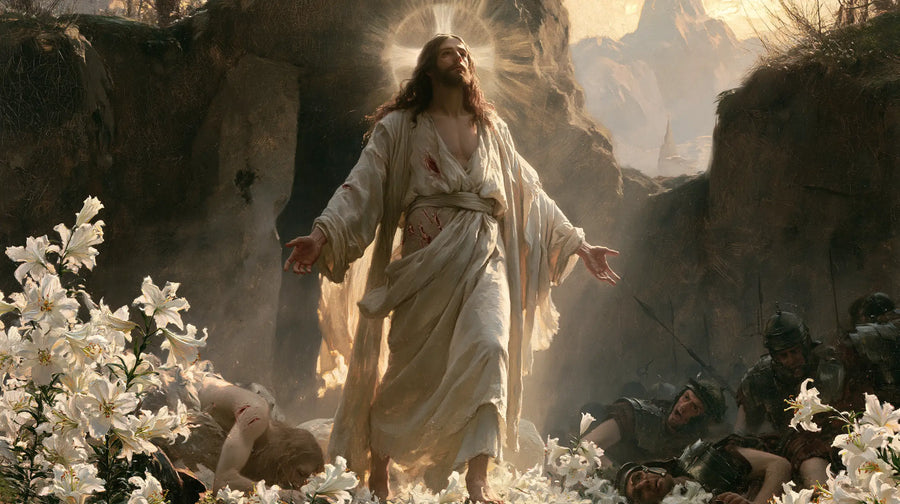 The Resurrection of Jesus Christ - Expressionist · Landscape n° 13