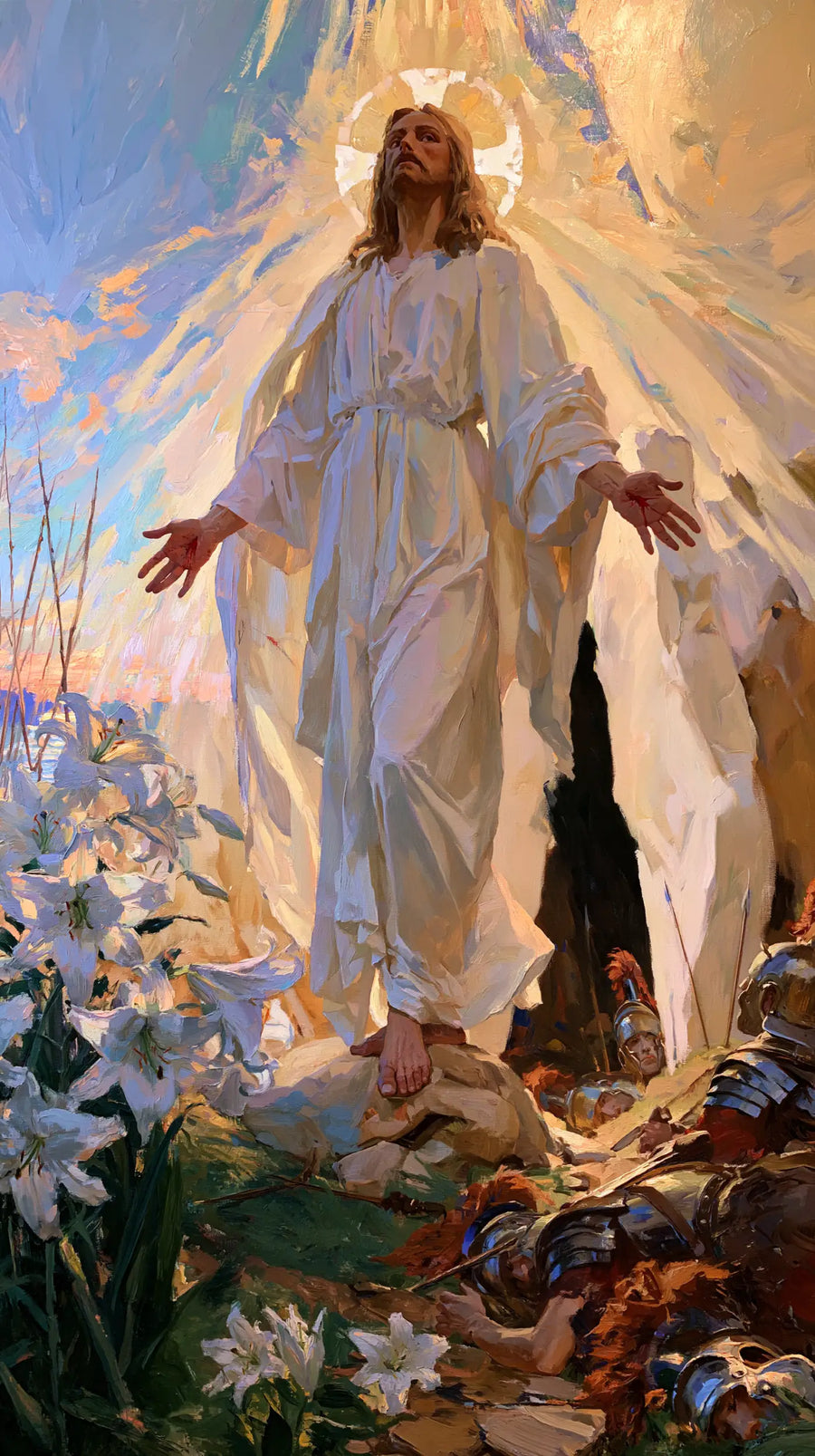 The Resurrection of Jesus Christ - Expressionist · Portrait n° 9