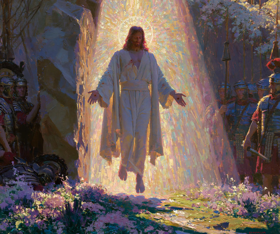 The Resurrection of Jesus Christ - Impressionist · Landscape n° 3