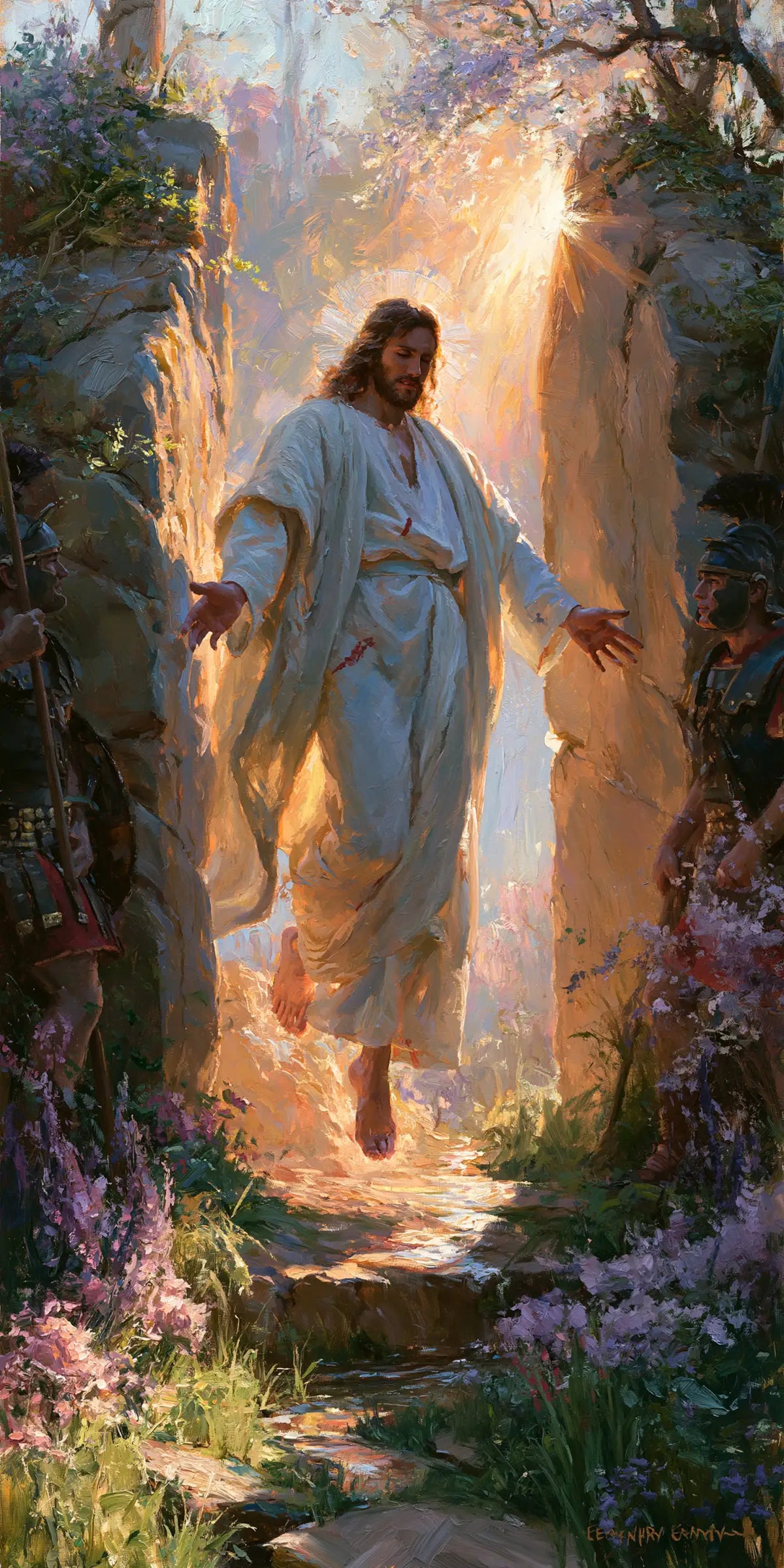 The Resurrection of Jesus Christ — The Step in the Violet-Flowered Cleft