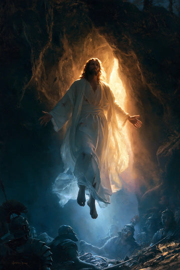 The Resurrection of Jesus Christ - Midnight-blue Chiaroscuro · Portrait n° 13