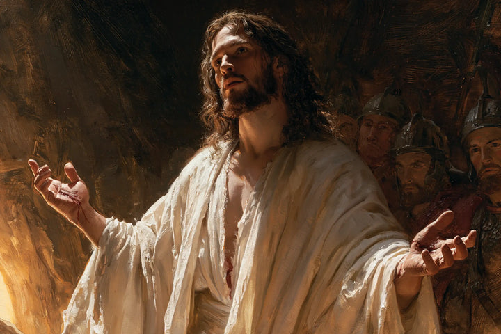 The Resurrection of Jesus Christ — The Red Trace at the Heart of White
