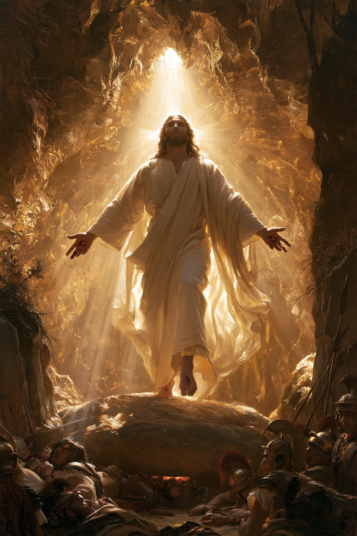 The Resurrection of Jesus Christ — Day in the Hollow of the Rugged Vault
