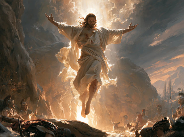 The Resurrection of Jesus Christ - Sacred Monumental View · Landscape n° 9