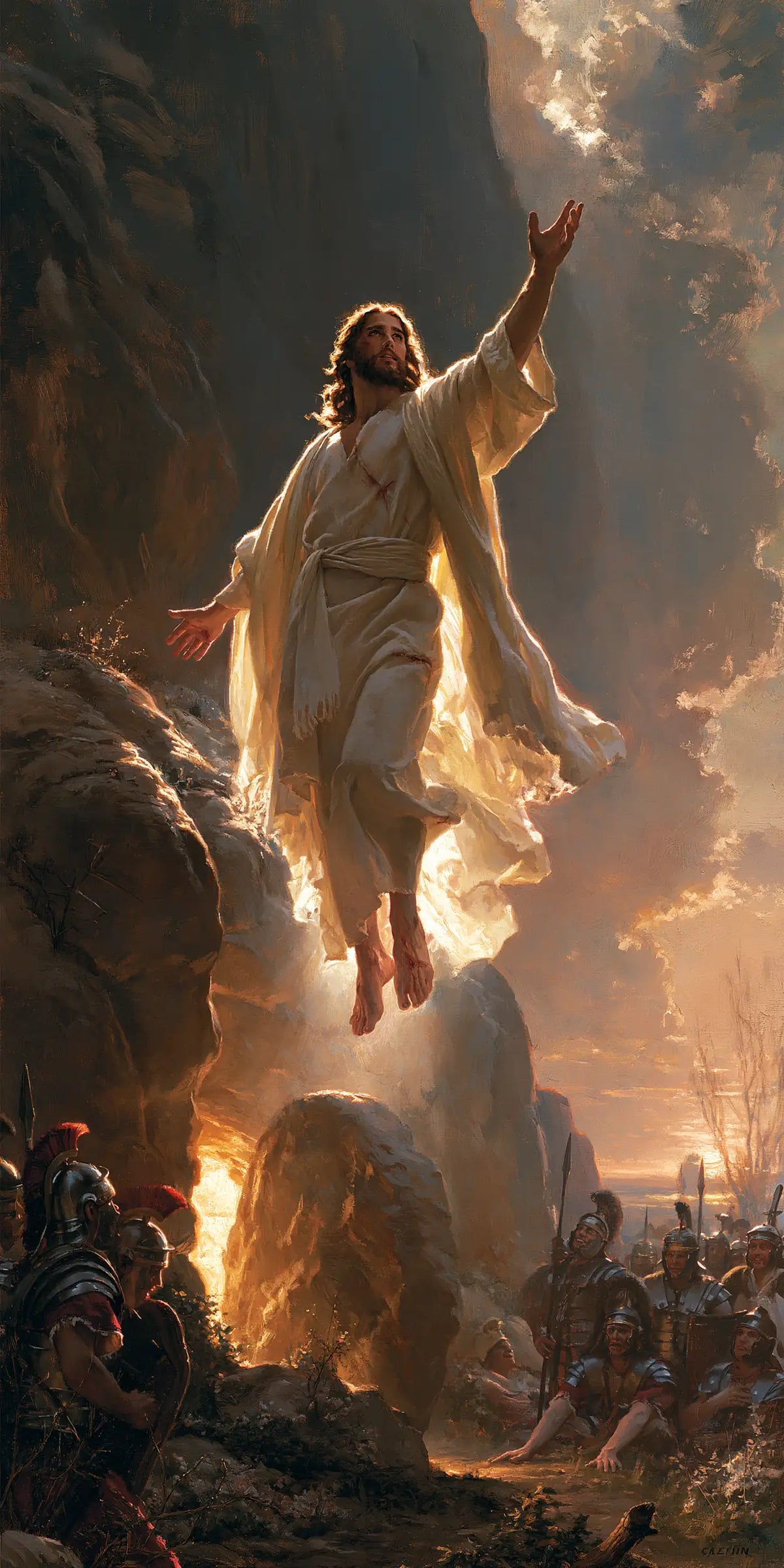The Resurrection of Jesus Christ — The Call in the Last Opening of Gold