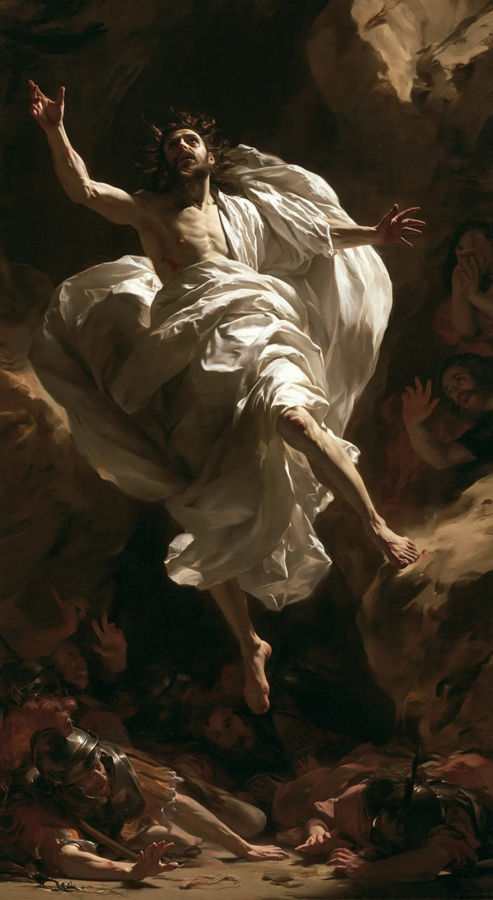 The Resurrection of Jesus Christ — Life between the Falling Veils
