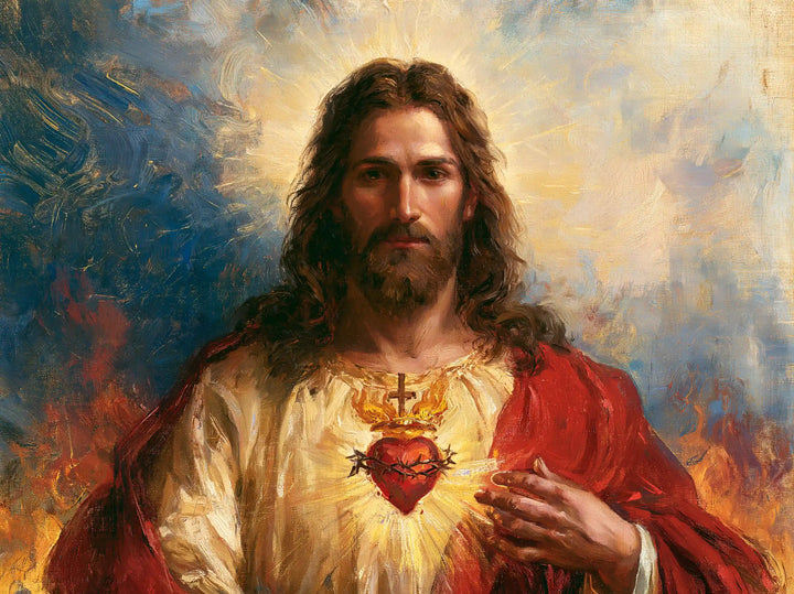 Sacred Heart of Jesus – Post-Impressionist · Landscape no. 7