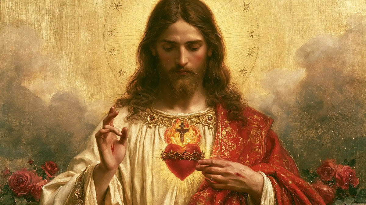 Sacred Heart of Jesus – Symbolist · Landscape no. 2