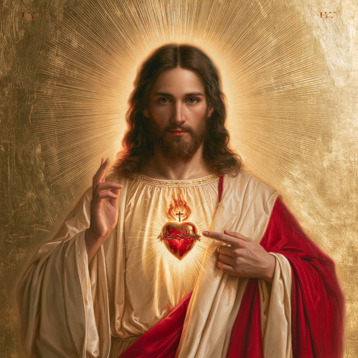 The Sacred Heart of Jesus — The Great Fan of Light