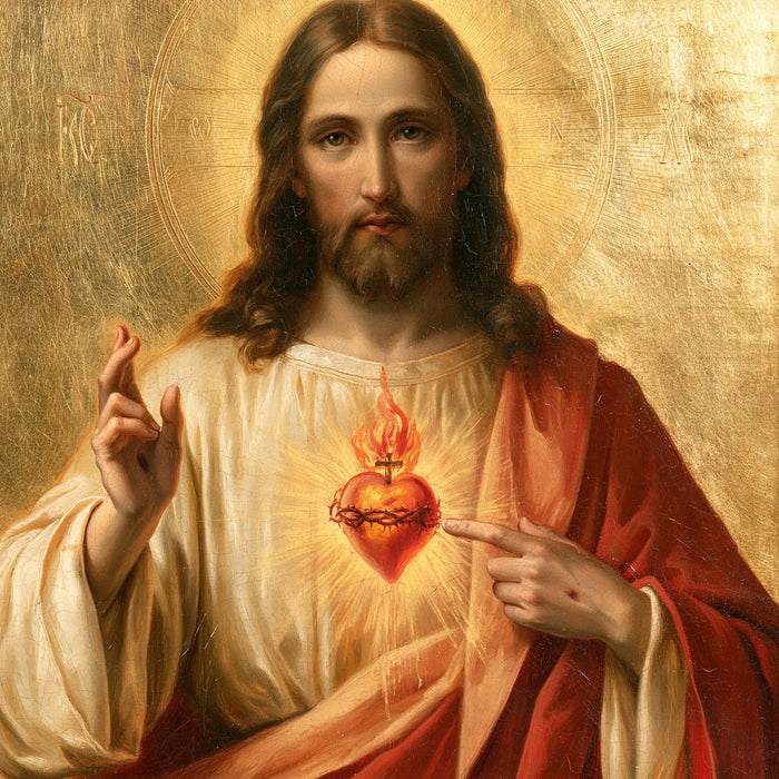 Sacred Heart of Jesus - Sacred Gold · Square n° 7