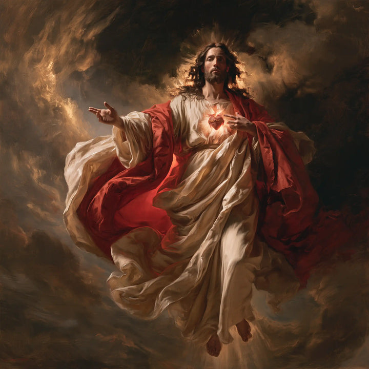 Sacred Heart of Jesus - Theatrical Baroque · Square n° 6