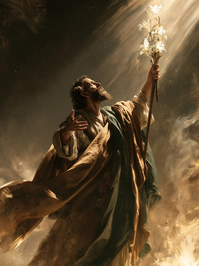 Saint Joseph – Theatrical Baroque · Portrait no. 7