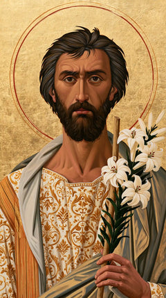 Saint Joseph – Contemporary Byzantine · Portrait no. 6
